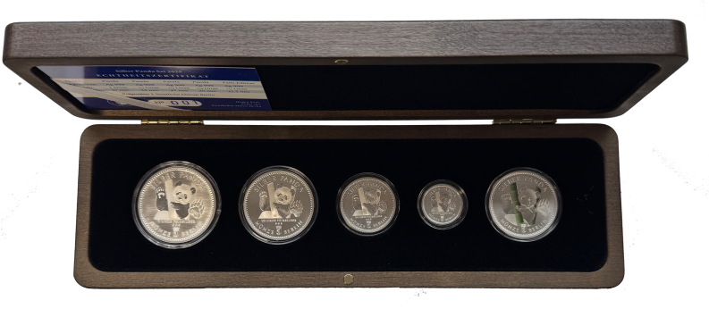 Silber Panda Prestige Set 2025