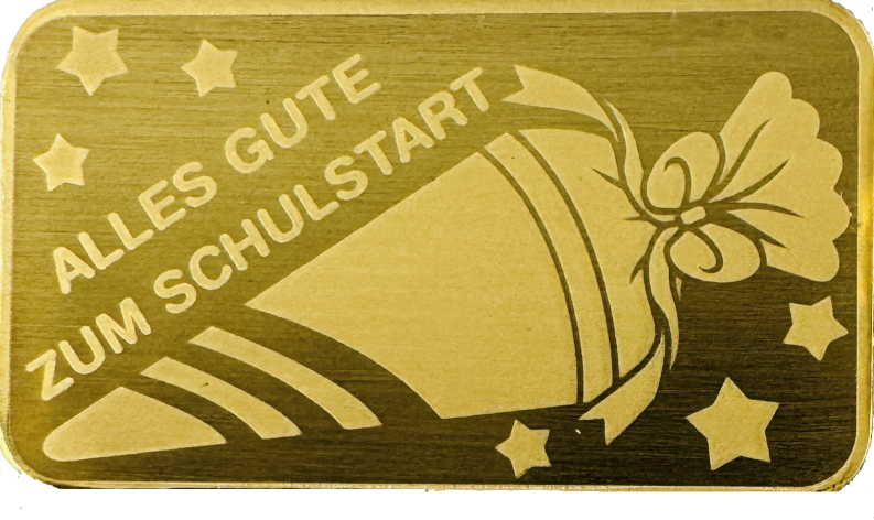 Coin Card - Zur Einschulung 1g 999,9 Feingold