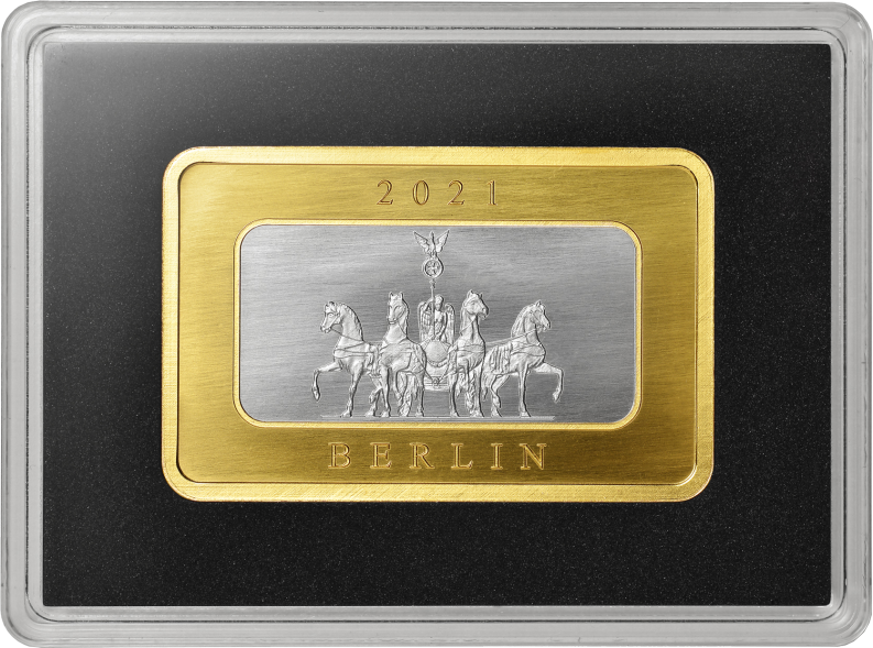 Silber Bicolor-Barren 1/4 Oz