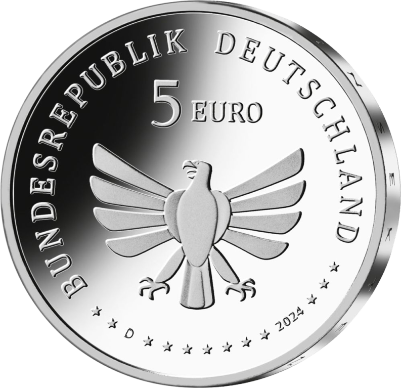Rückseite 5 Euro mit Adler