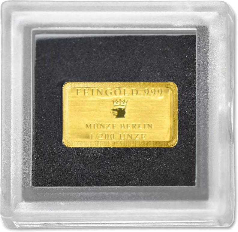 Goldbarren 1/200 Unze
