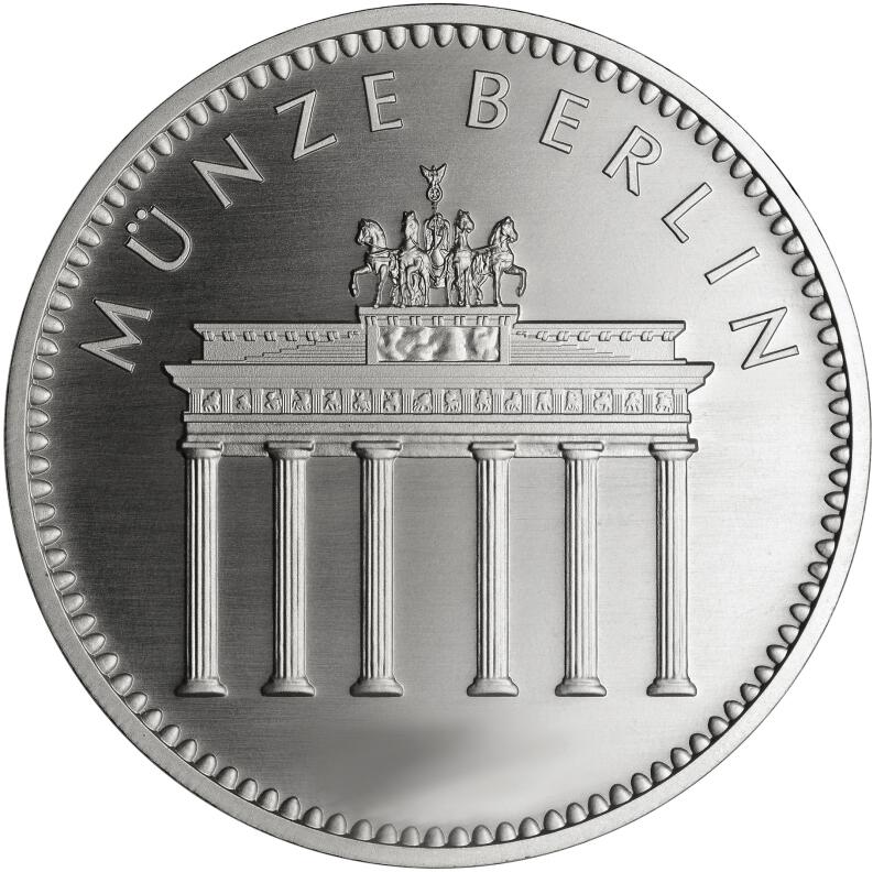 Ansicht Rückseite - Brandenburger Tor