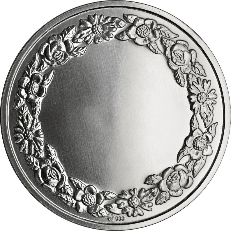 Hochzeitsmedaille mit Gravur 