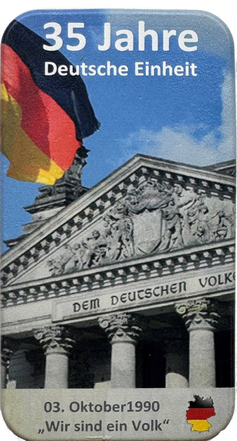 35 Jahre Deutsche Einheit - 1 Kilo Kupfer