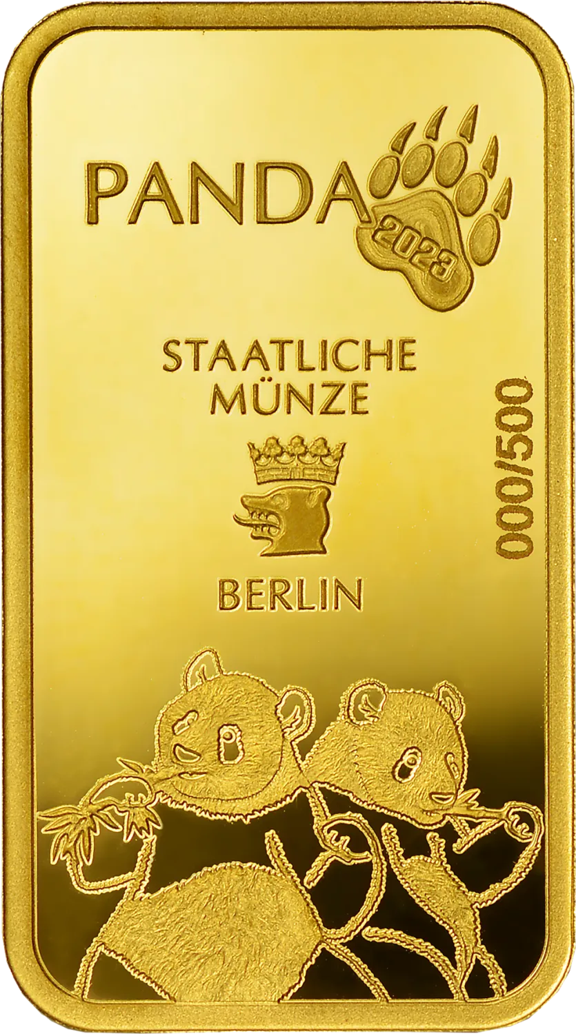 Gold Panda 2023 1/4 Unze Gold 999,9