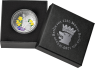 Osterprägung 1/3 Unze 999/1000 Feinsilber in einer edlen schwarzen Geschenkpackung